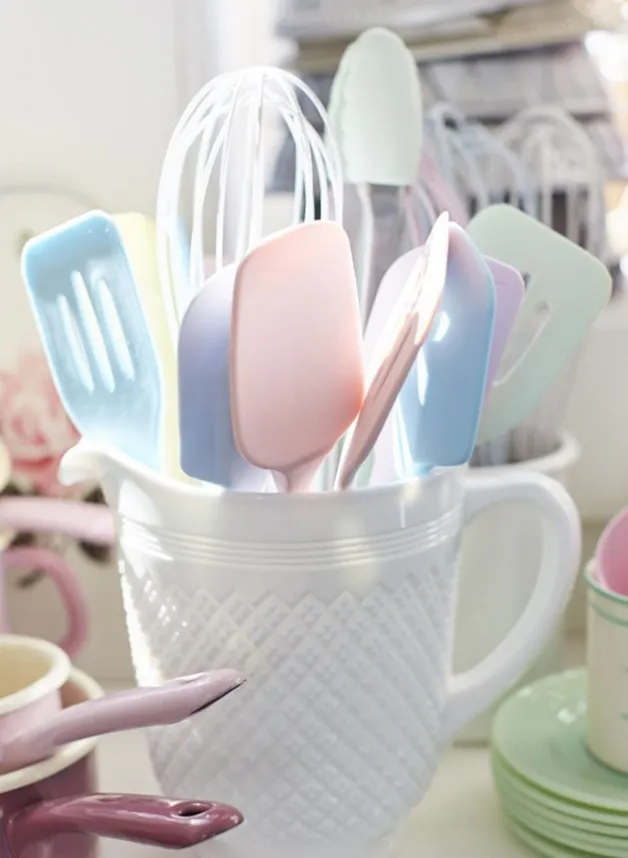 Bakredskap Set i silikon – Vit – Leilas