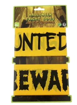 Banderoll Haunted haus och Beware 4,5 m – Halloween