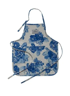 Barnförkläde – British Rose Blue EKO