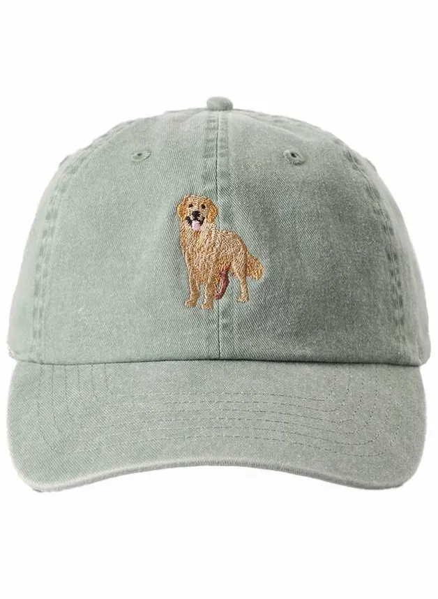 Baseballkeps Golden Retriever – Green Tea