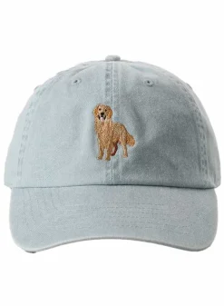 Baseballkeps Golden Retriever – Ljusblå Denim
