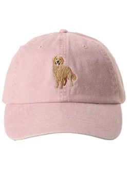 Baseballkeps Golden Retriever – Ljusrosa