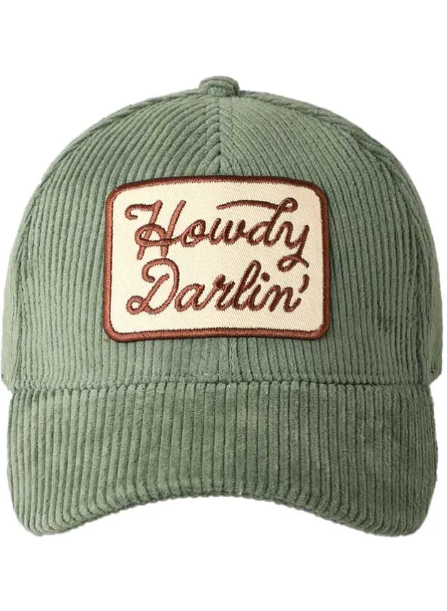 Baseballkeps HOWDY DARLIN – Manchester Salviagrön