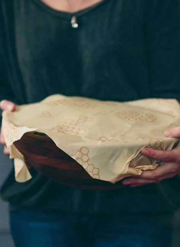 Bivaxpapper – Bivaxduk – Bee´s Wrap Large 3 st