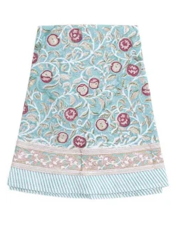 Bordsduk Apple Turquoise Rund ø160 cm – Chamois