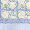 Bordsduk Dahlia Blue & Yellow 150×350 cm – Chamois