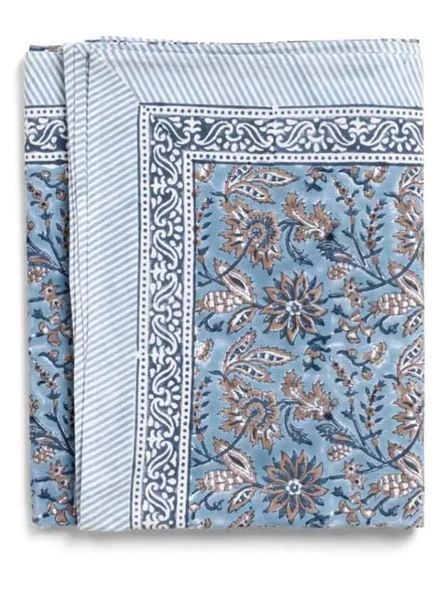 Bordsduk – Indian Summer Blue – 170×270 cm – Chamois