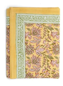 Bordsduk, Indian Summer Easter 150×350 cm – Chamois