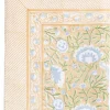 Bordsduk Mathilde Orange & Blue/Green 150×350 cm – Chamois