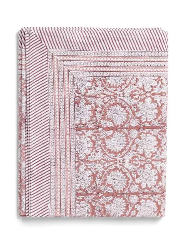 Bordsduk, Paradise Rose 170×270 cm – Chamois