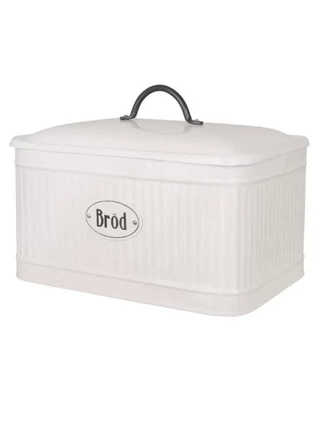 Brödbox i plåt – Hugo Bröd Vit – Strömshaga