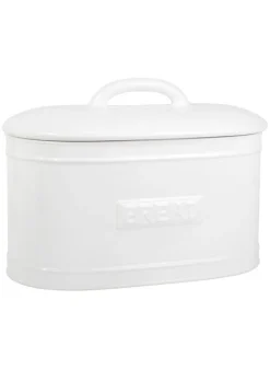 BRÖDLÅDA /BRÖDBOX / BRÖDBURK i Porslin Vit