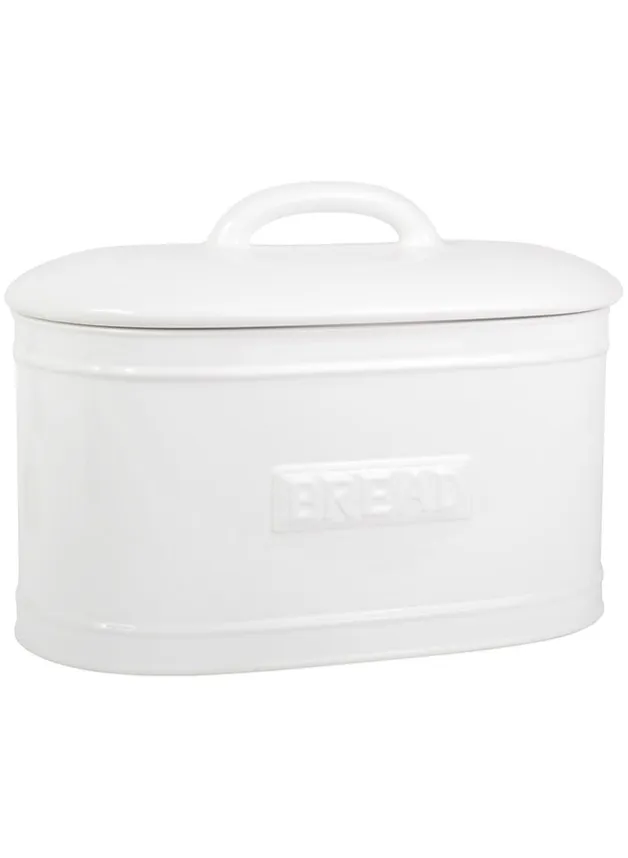 BRÖDLÅDA /BRÖDBOX / BRÖDBURK i Porslin Vit
