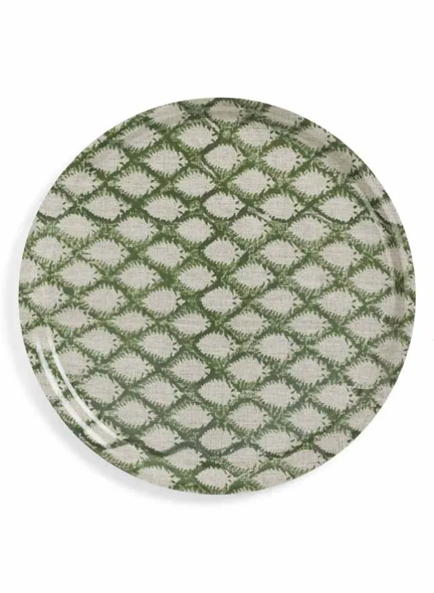 Bricka Rund Ø 31 cm Cypress Green – Chamois