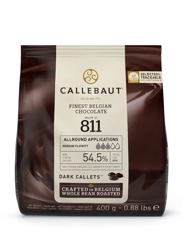 Callebaut chokladpellets 811 – 400 gr