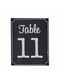 Chalkboard bottle sticker table numbers 1-12 – vintage affair