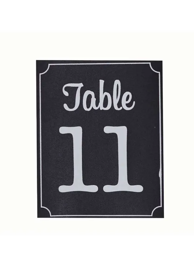 Chalkboard bottle sticker table numbers 1-12 – vintage affair