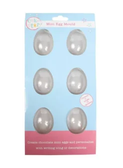 Chokladform för gjutning av 6 st ägg – 36 x 50 mm