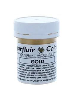 Chokladfärg Guld 35 g – E171 Fri – Sugarflair