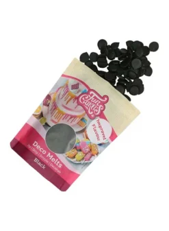 Chokladknappar Svarta Deco Melts 250 g – FunCakes