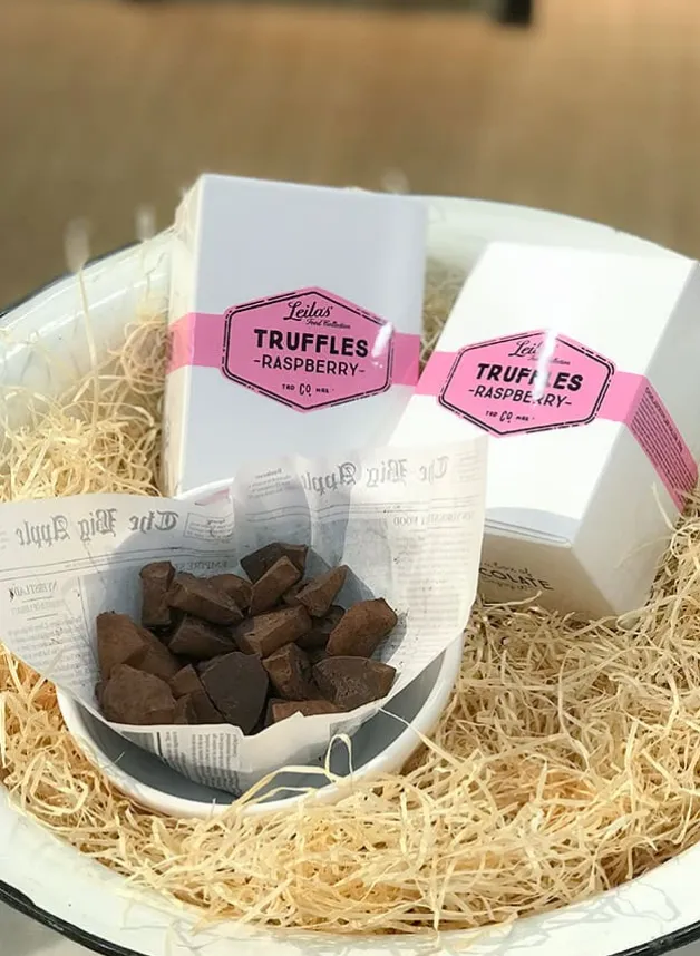 Chokladtryffel Hallon – Leilas