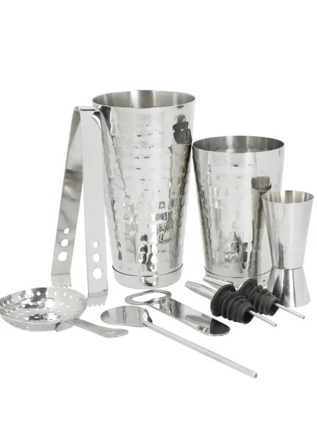 Cocktail shaker set 8 delar – Barcraft