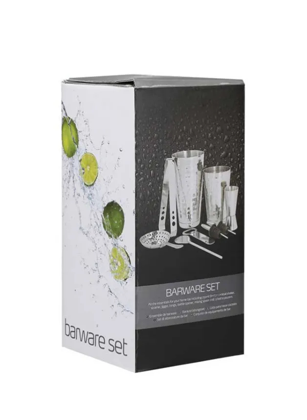 Cocktail shaker set 8 delar – Barcraft