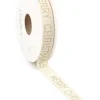 CREMEVITT presentband Merry Christmas i prickar 15 mm -15 meter