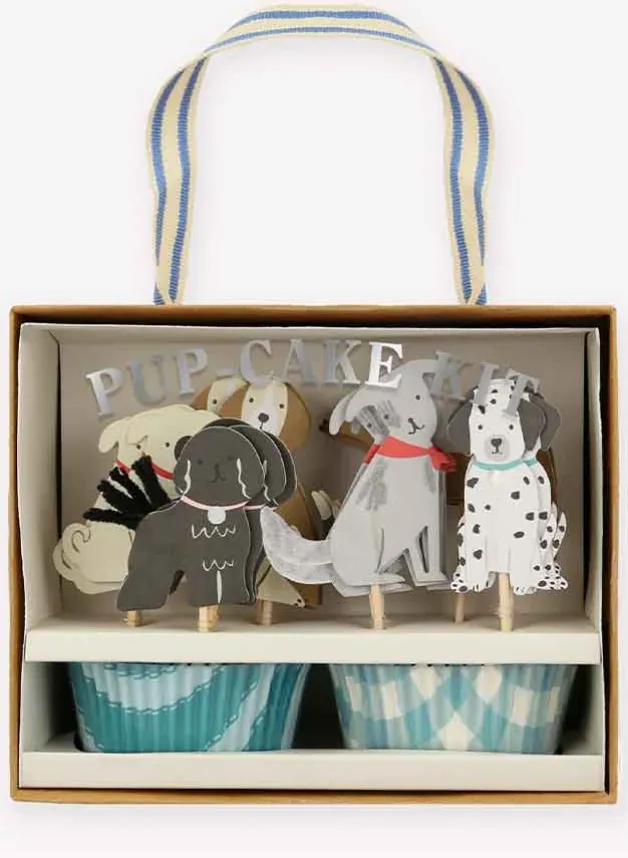 Cupcake kit Puppy – Meri Meri