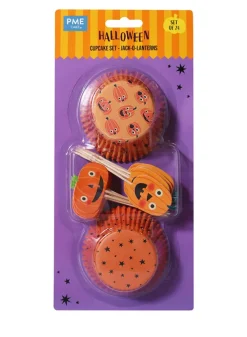 Cupcake set Pumpor / Halloween 24 st – PME