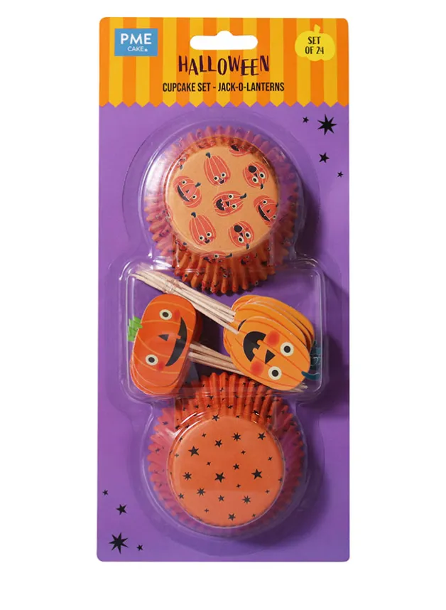 Cupcake set Pumpor / Halloween 24 st – PME