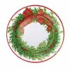 Desserttallrik Julkrans Ø20 cm 8 st – Caspari