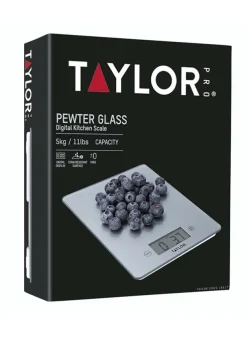 Digital köksvåg 5 kg Tennfärgad – Taylor Pro
