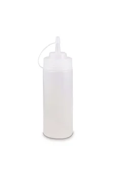 Dressingflaska med kork – Squeezy Bottle transparent 240 ml