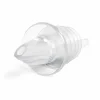 Droppkork i transparent plast