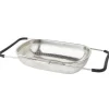 Durkslag utdragbart – 34x24x11 cm – Metall/Svart