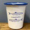 Emaljmugg med Sardiner