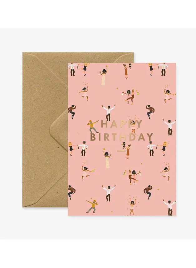 Födelsedagskort – Dancers Card – Rifle paper