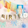 Flaggspel Gold Scallop Happy Birthday – Meri Meri