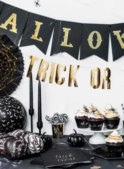 Flaggspel Halloween – Svart 2,5 m