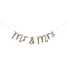 Flaggspel – Mr And Mrs – Bröllopsdekoration – Meri Meri