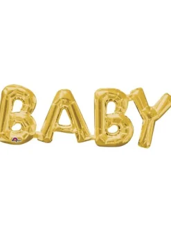 Folieballong – Baby Guld