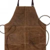 Förkläde Vintage Läder 76×62 cm – Scandinavian Home