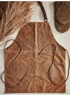 Förkläde Vintage Läder 76×62 cm – Scandinavian Home