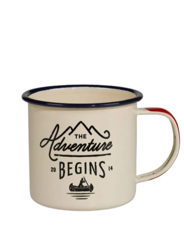 GENTLEMEN’S HARDWARE – Mugg i emalj – Adventure Créme