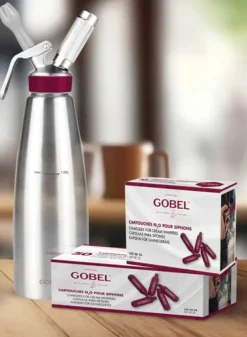 Gräddsifon 0,5 liter Aluminium – Gobel