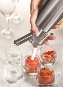 Gräddsifon 0,5 liter Aluminium – Gobel