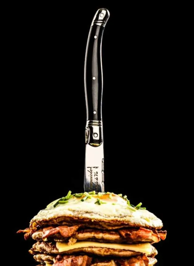 Grillknivar Svart Set om 6 st – Laguiole