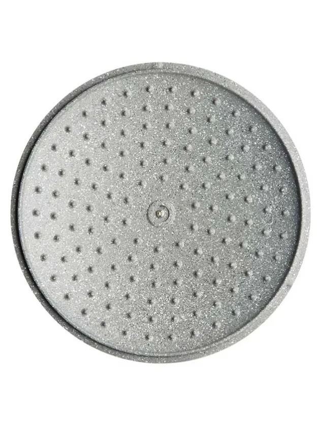 Gryta 28 cm – 4 L Gjuten Aluminium Svart Låg – Masterclass