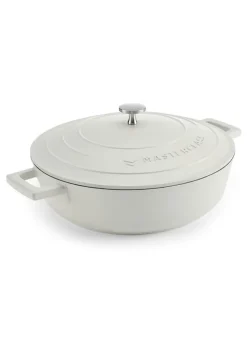 Gryta Låg 4 L i Gjuten Aluminium – Cremevit – Masterclass